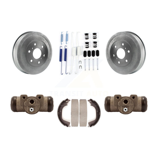 [Arrière] Kit de Tambour de frein pour 2010-2013 Chevrolet Silverado 1500 GMC Sierra avec 6400 Lb GVW KGN-100118