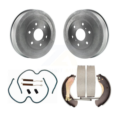 [Arrière] Kit de Tambour de frein pour 2009 Chevrolet Silverado 1500 GMC Sierra Except Vehicles Using Hold Down Pins KGN-100143