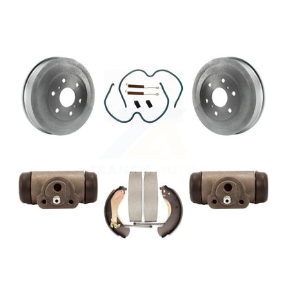 [Arrière] Kit de Tambour de frein pour 2009 Chevrolet Silverado 1500 GMC Sierra avec 7000 Lb GVW Except Vehicles Using Hold Down Pins KGN-100158