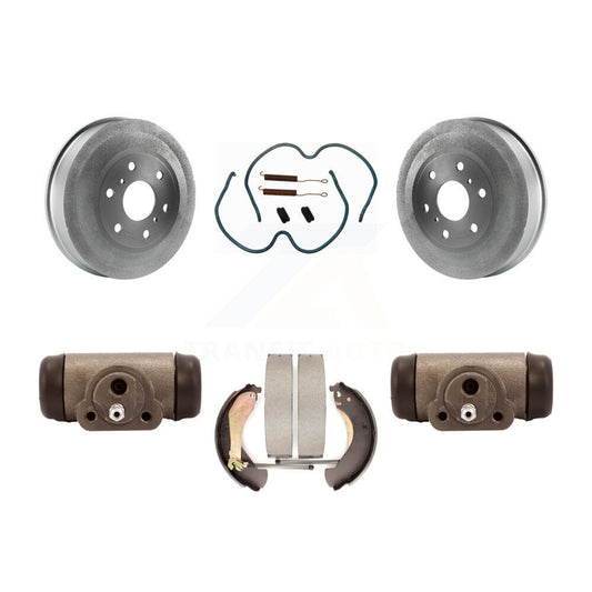 [Arrière] Kit de Tambour de frein pour 2009 Chevrolet Silverado 1500 GMC Sierra avec 7000 Lb GVW Except Vehicles Using Hold Down Pins KGN-100158
