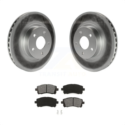 [Avant] Kit de disque (revêtu) et plaquette (semi-métallique) de frein pour Subaru Legacy Forester Outback Impreza KGS-100199 par Transit Auto