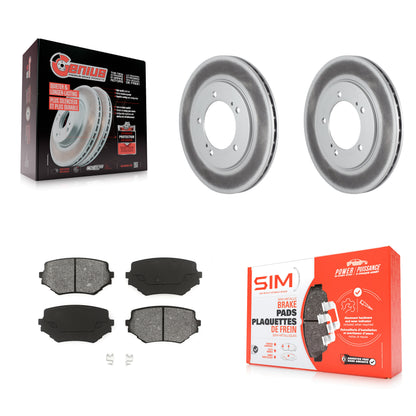 [Avant] Kit de disque (revêtu) et plaquette (semi-métallique) de frein pour Suzuki Grand Vitara XL-7 KGS-100231