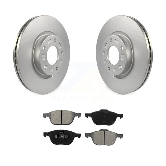 [Avant] Kit de disque (revêtu) et plaquette (semi-métallique) de frein pour Mazda 3 5 Sport KGS-100299 par Transit Auto