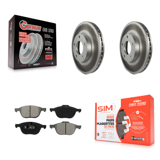 [Avant] Kit de disque (revêtu) et plaquette (semi-métallique) de frein pour Mazda 3 Sport KGS-100302