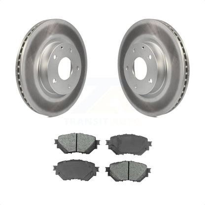 [Avant] Kit de disque (revêtu) et plaquette (semi-métallique) de frein pour Mazda 3 Sport Vehicles Manufactured In Mexico 2.5L KGS-100494 par Transit Auto