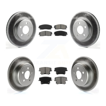 [Avant + Arrière] Kit de disque (revêtu) et plaquette (semi-métallique) de frein pour Dodge Charger Chrysler 300 Challenger Magnum KGS-100690