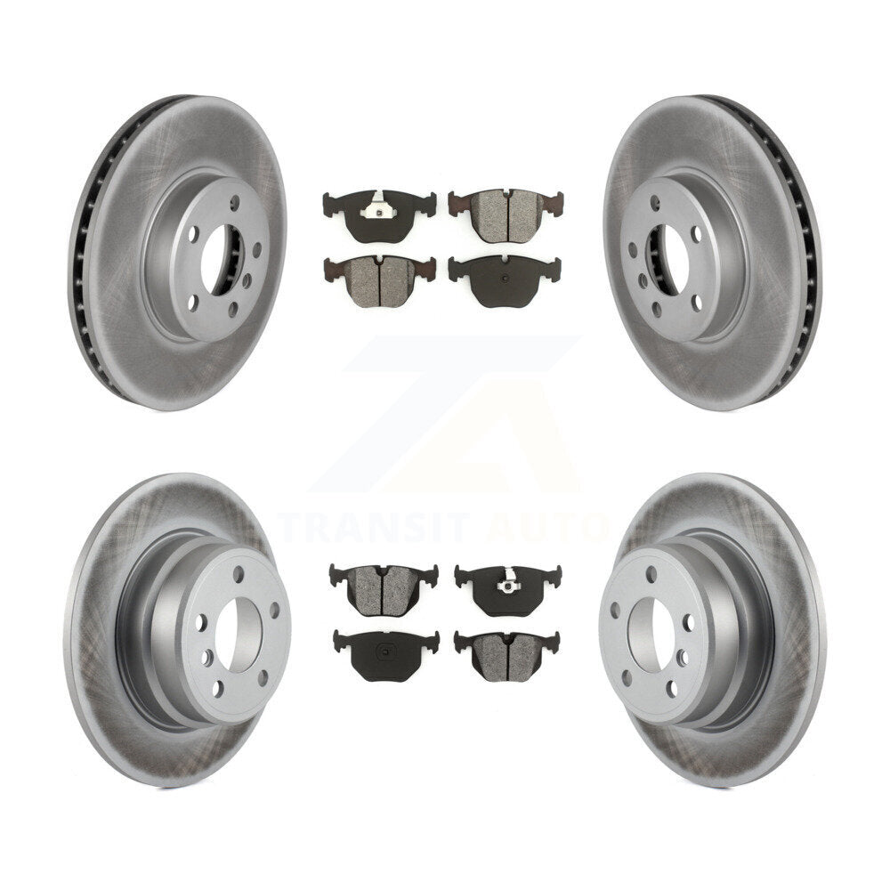 [Avant + Arrière] Kit de disque (revêtu) et plaquette (semi-métallique) de frein pour BMW X5 KGS-100799