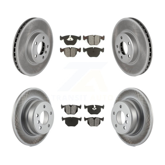[Avant + Arrière] Kit de disque (revêtu) et plaquette (semi-métallique) de frein pour BMW X5 KGS-100799