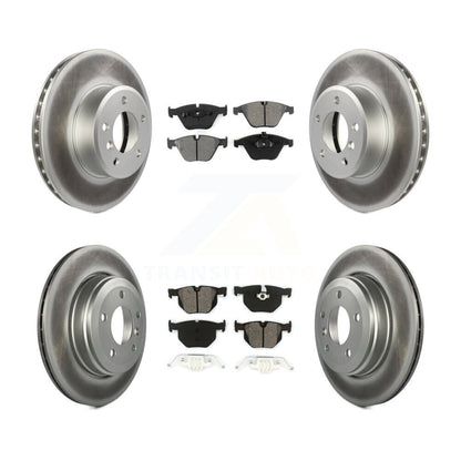 [Avant + Arrière] Kit de disque (revêtu) et plaquette (semi-métallique) de frein pour BMW 530i 525i 528i KGS-100911