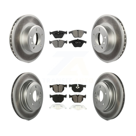 [Avant + Arrière] Kit de disque (revêtu) et plaquette (semi-métallique) de frein pour BMW 530i 525i 528i KGS-100911