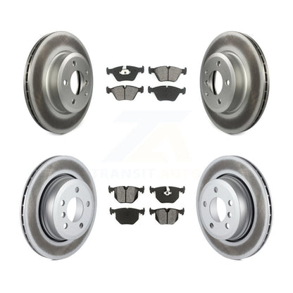 [Avant + Arrière] Kit de disque (revêtu) et plaquette (semi-métallique) de frein pour 2004-2010 BMW X3 KGS-100913
