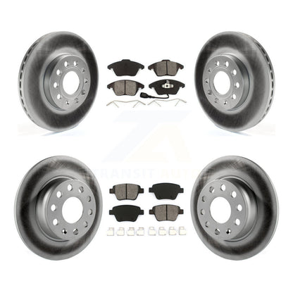 [Avant + Arrière] Kit de disque (revêtu) et plaquette (semi-métallique) de frein pour Volkswagen Beetle KGS-100925
