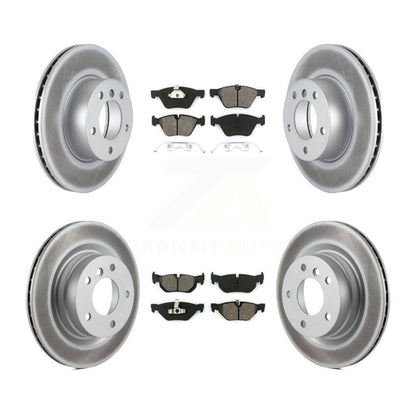 [Avant + Arrière] Kit de disque (revêtu) et plaquette (semi-métallique) de frein pour BMW 328i 325i 323i KGS-100952