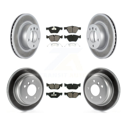[Avant + Arrière] Kit de disque (revêtu) et plaquette (semi-métallique) de frein pour BMW 328i 328xi 325xi KGS-100953