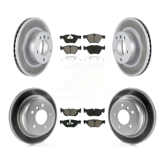 [Avant + Arrière] Kit de disque (revêtu) et plaquette (semi-métallique) de frein pour BMW 328i 328xi 325xi KGS-100953