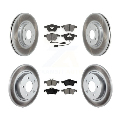 [Avant + Arrière] Kit de disque (revêtu) et plaquette (semi-métallique) de frein pour Mazda 3 KGS-100982