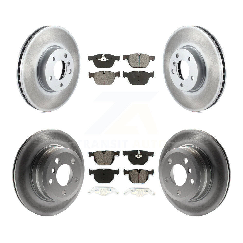 [Avant + Arrière] Kit de disque (revêtu) et plaquette (semi-métallique) de frein pour BMW X5 X6 KGS-100985