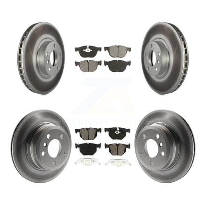 [Avant + Arrière] Kit de disque (revêtu) et plaquette (semi-métallique) de frein pour BMW X5 X6 KGS-100986