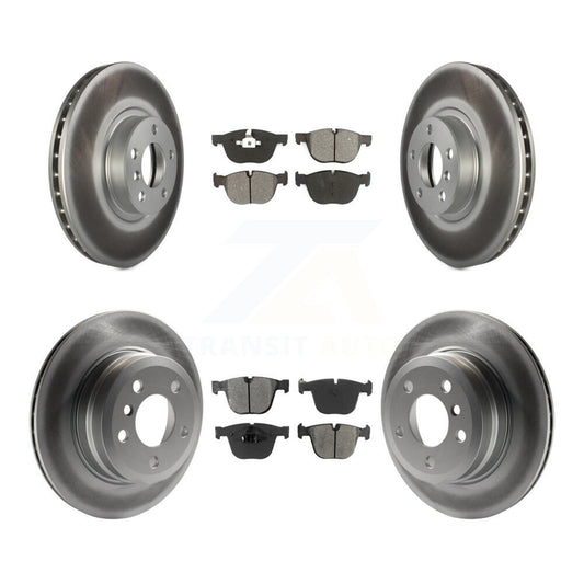 [Avant + Arrière] Kit de disque (revêtu) et plaquette (semi-métallique) de frein pour 2009 BMW X6 xDrive35i From 10 08 KGS-100987