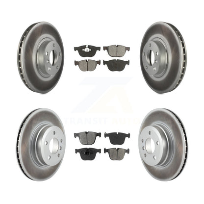 [Avant + Arrière] Kit de disque (revêtu) et plaquette (semi-métallique) de frein pour BMW X5 X6 KGS-100988