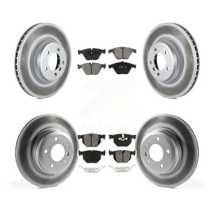 [Avant + Arrière] Kit de disque (revêtu) et plaquette (semi-métallique) de frein pour BMW 335i xDrive X1 335d 335xi 335is KGS-101016