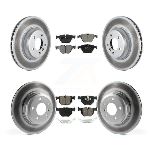 [Avant + Arrière] Kit de disque (revêtu) et plaquette (semi-métallique) de frein pour BMW 335i xDrive X1 335d 335xi 335is KGS-101016