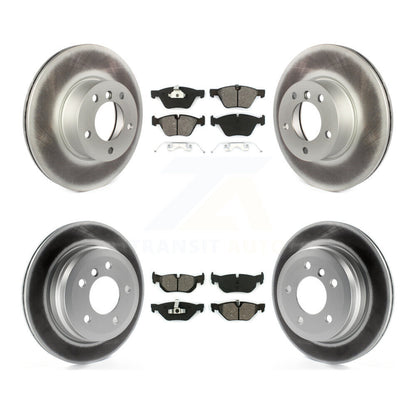 [Avant + Arrière] Kit de disque (revêtu) et plaquette (semi-métallique) de frein pour 2008 BMW 328xi To 08 07 KGS-101017