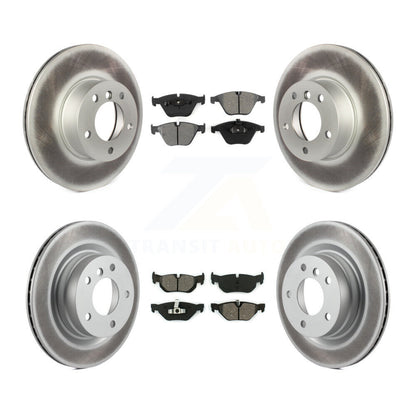 [Avant + Arrière] Kit de disque (revêtu) et plaquette (semi-métallique) de frein pour BMW 328i 323i KGS-101018
