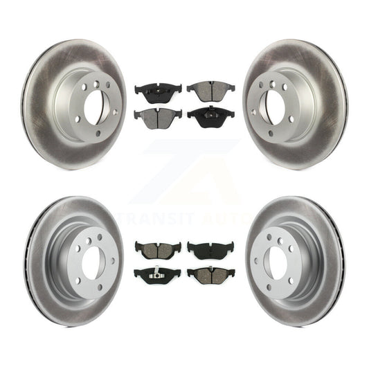 [Avant + Arrière] Kit de disque (revêtu) et plaquette (semi-métallique) de frein pour BMW 328i 323i KGS-101018