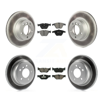 [Avant + Arrière] Kit de disque (revêtu) et plaquette (semi-métallique) de frein pour BMW 328i xDrive X1 328xi KGS-101019