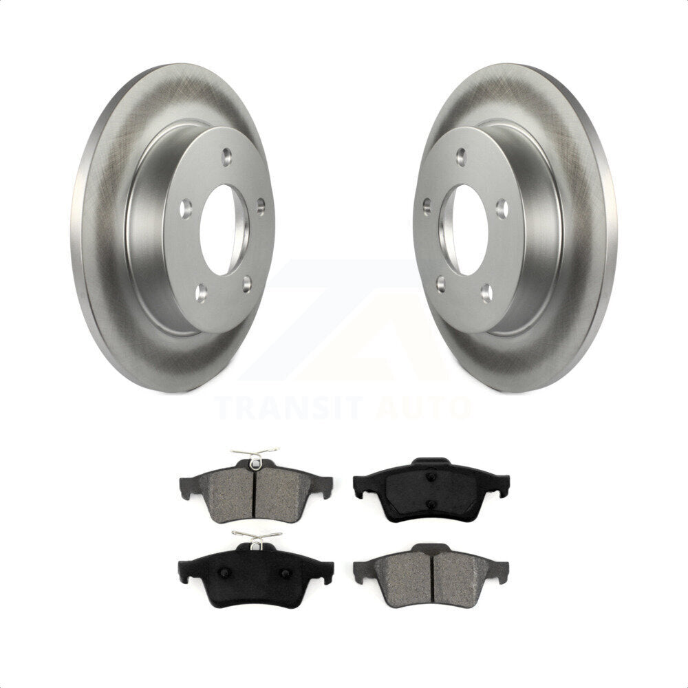 [Arrière] Kit de disque (revêtu) et plaquette (semi-métallique) de frein pour Mazda 3 Sport KGS-101339 par Transit Auto