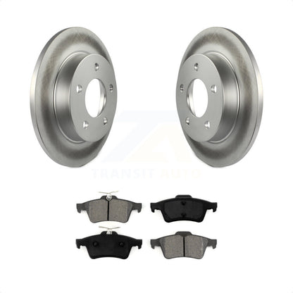 [Arrière] Kit de disque (revêtu) et plaquette (semi-métallique) de frein pour Mazda 3 Sport KGS-101339 par Transit Auto