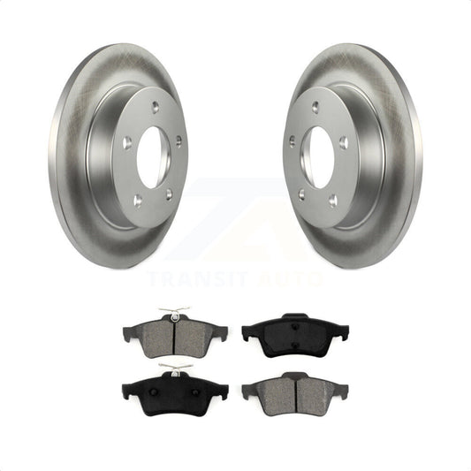 [Arrière] Kit de disque (revêtu) et plaquette (semi-métallique) de frein pour Mazda 3 Sport KGS-101339 par Transit Auto