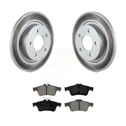 [Arrière] Kit de disque (revêtu) et plaquette (semi-métallique) de frein pour Mazda 3 Sport KGS-101341 par Transit Auto