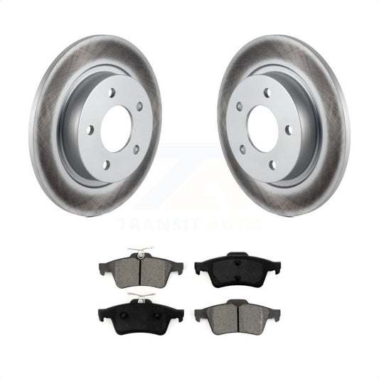 [Arrière] Kit de disque (revêtu) et plaquette (semi-métallique) de frein pour Mazda 3 Sport KGS-101341 par Transit Auto