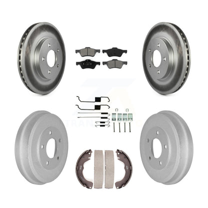 [Avant + Arrière] Kit de disque (revêtu) et plaquette (semi-métallique) de frein pour Ford Escape Mercury Mariner KGS-101515