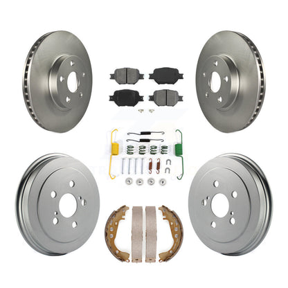 [Avant + Arrière] Kit de disque (revêtu) et plaquette (semi-métallique) de frein pour Toyota Celica KGS-101539