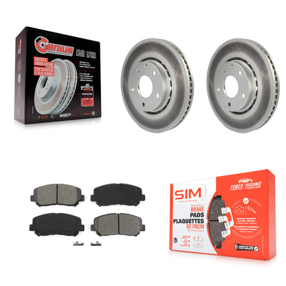 [Avant] Kit de disque (revêtu) et plaquette (semi-métallique) de frein pour Mazda CX-5 KGS-101593