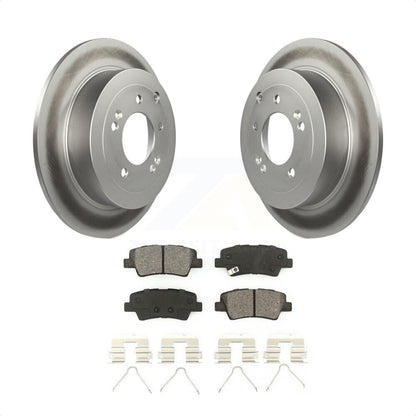[Arrière] Kit de disque (revêtu) et plaquette (semi-métallique) de frein pour Hyundai Tucson Kia Sportage KGS-101697 par Transit Auto