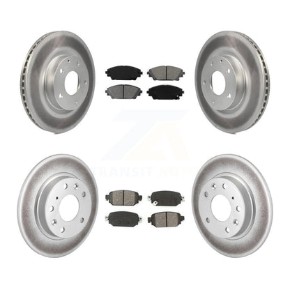 [Avant + Arrière] Kit de disque (revêtu) et plaquette (semi-métallique) de frein pour 2019-2021 Mazda CX-3 AWD KGS-101734