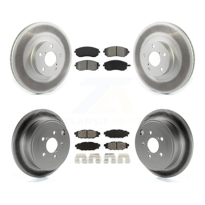 [Avant + Arrière] Kit de disque (revêtu) et plaquette (semi-métallique) de frein pour Subaru Outback Forester Impreza Legacy KGS-101833