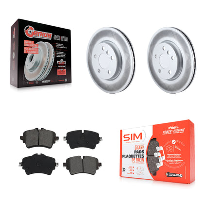 [Avant] Kit de disque (revêtu) et plaquette (semi-métallique) de frein pour Mini Cooper Clubman KGS-101931