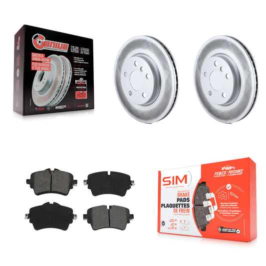 [Avant] Kit de disque (revêtu) et plaquette (semi-métallique) de frein pour Mini Cooper Clubman KGS-101931