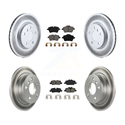 [Avant + Arrière] Kit de disque (revêtu) et plaquette (semi-métallique) de frein pour Mini Cooper KGS-101984