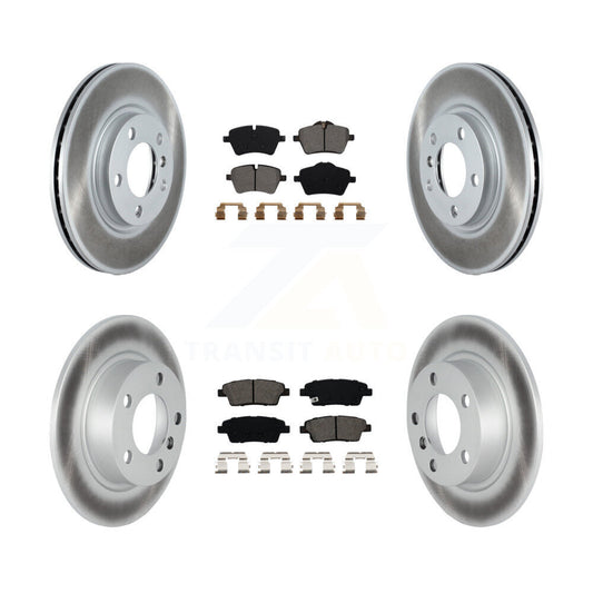 [Avant + Arrière] Kit de disque (revêtu) et plaquette (semi-métallique) de frein pour Mini Cooper Countryman Paceman KGS-102139