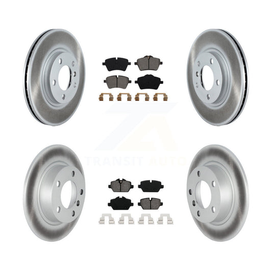 [Avant + Arrière] Kit de disque (revêtu) et plaquette (semi-métallique) de frein pour Mini Cooper Countryman Paceman KGS-102141