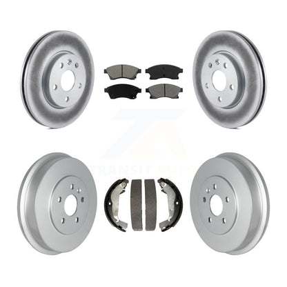 [Avant + Arrière] Kit de disque (revêtu) et plaquette (semi-métallique) de frein pour Chevrolet Cruze Limited KGS-102234
