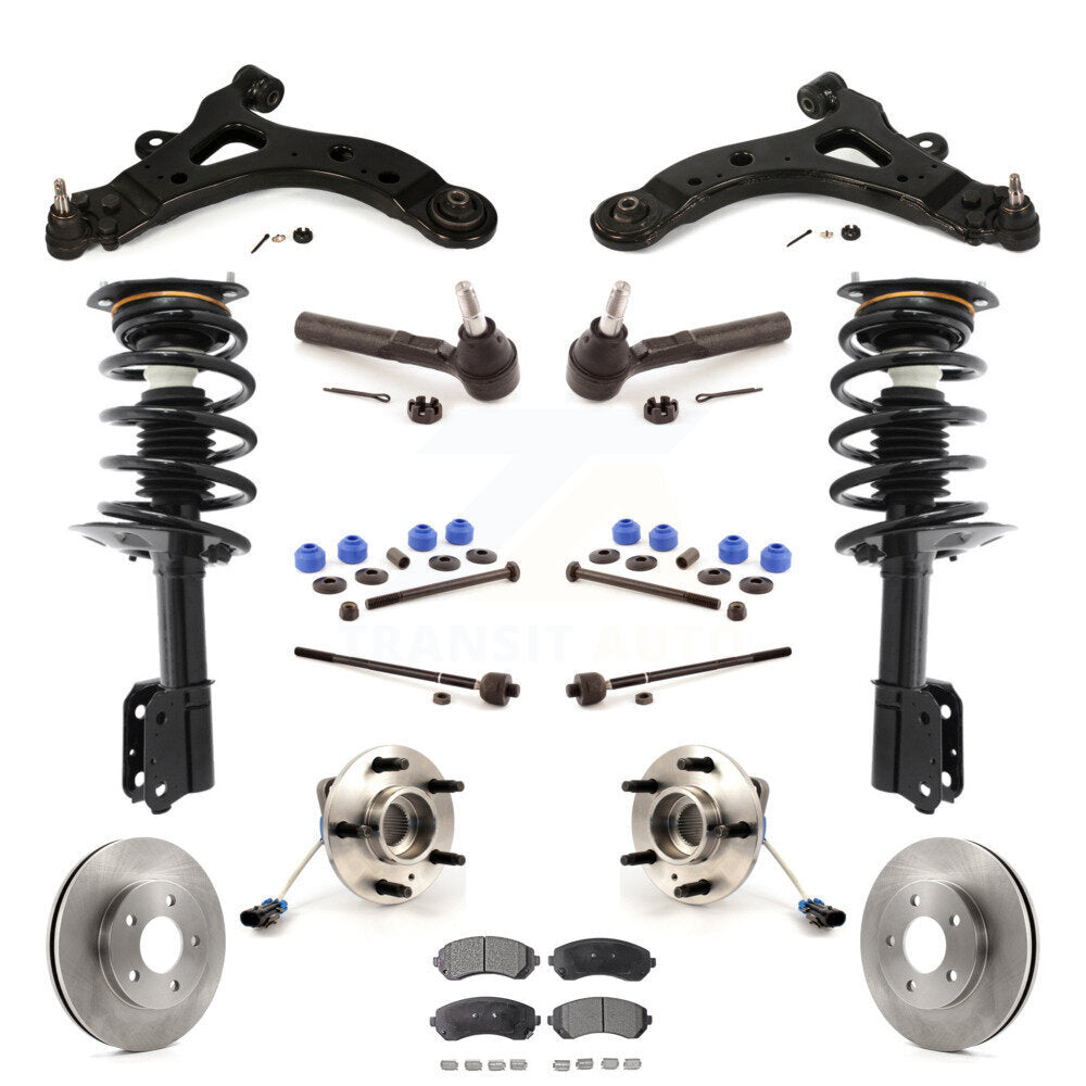 [Avant] Kit d'ensemble de jambe de suspension avec ressort hélicoïdal pour Buick Rendezvous Pontiac Aztek KM-100003