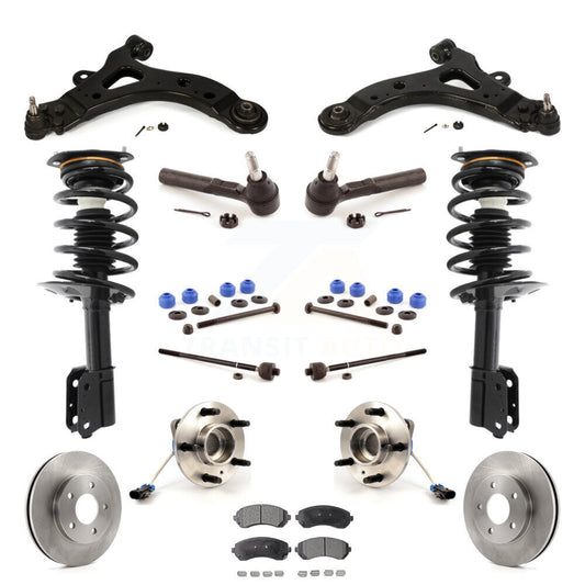 [Avant] Kit d'ensemble de jambe de suspension avec ressort hélicoïdal pour Buick Rendezvous Pontiac Aztek KM-100003