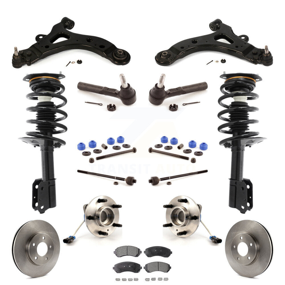 [Avant] Kit d'ensemble de jambe de suspension avec ressort hélicoïdal pour Buick Rendezvous Pontiac Aztek AWD KM-100004